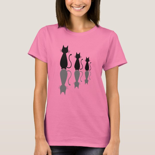 Katt T Shirt (Framsida)