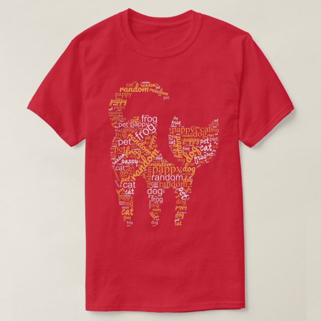katt t shirt (Design framsida)