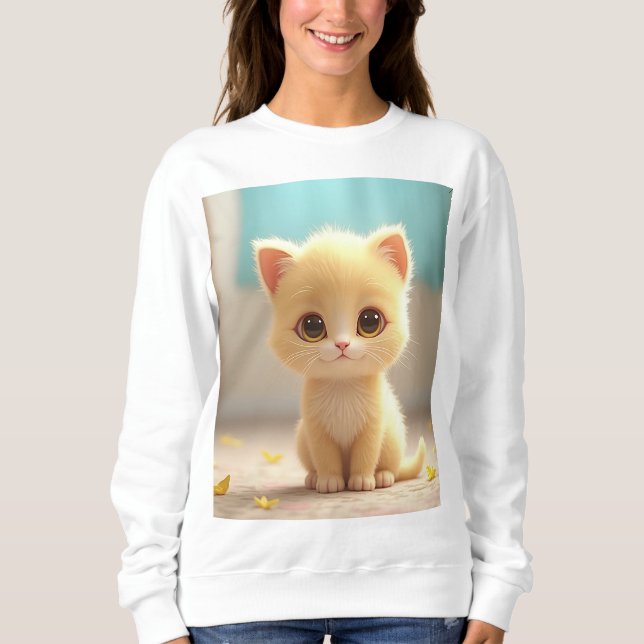 katt t shirt (Framsida)