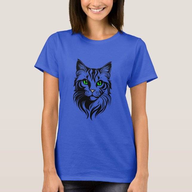 Katt T Shirt (Framsida)