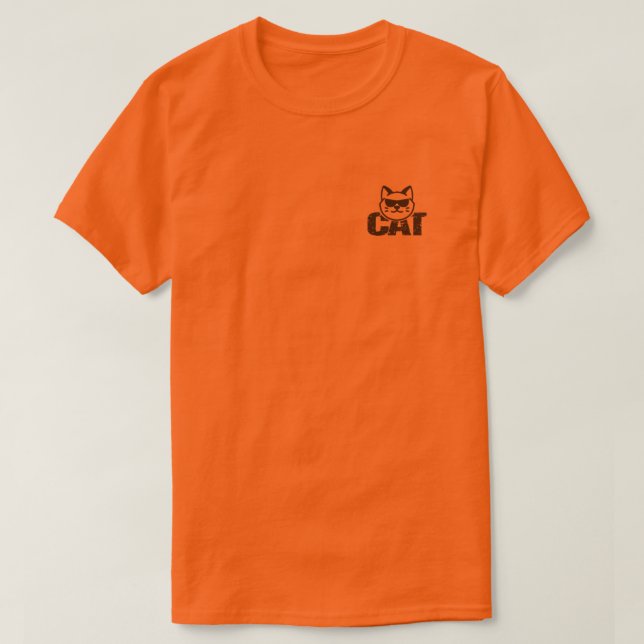 KATT T-SHIRT (Design framsida)