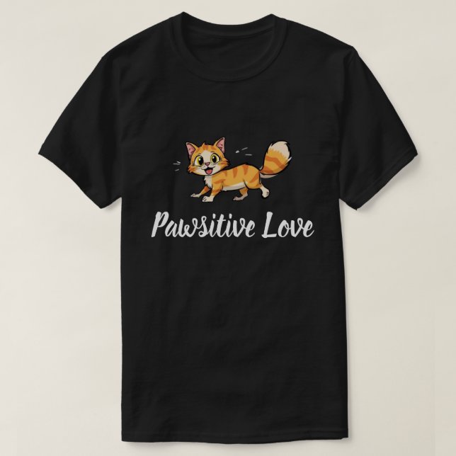 katt t shirt (Design framsida)