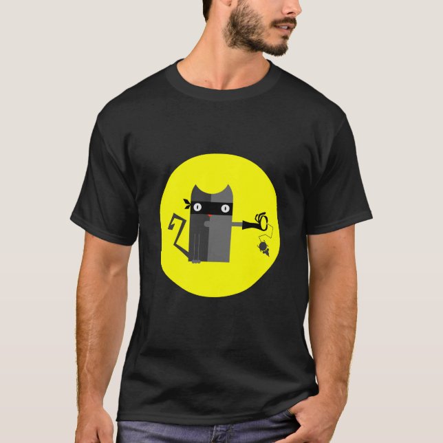 Katt T Shirt (Framsida)