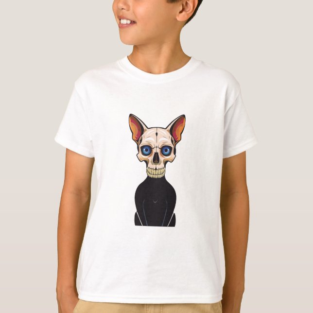 katt t shirt (Framsida)