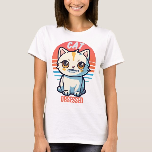 Katt T Shirt (Framsida)