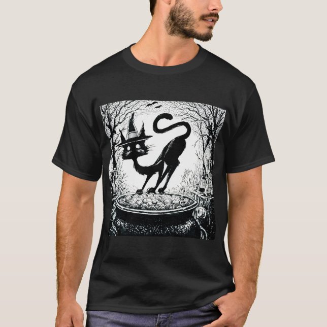 Katt T Shirt (Framsida)
