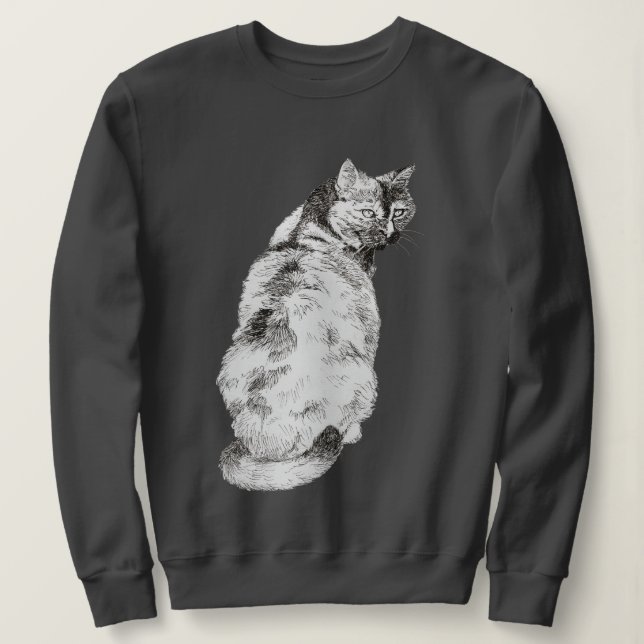 Katt T Shirt (Design framsida)