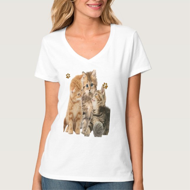 Katt T Shirt (Framsida)