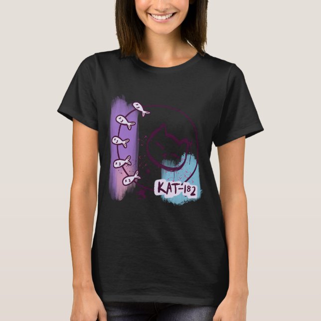 Katt T Shirt (Framsida)