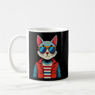 Katt T-shirt Kaffemugg