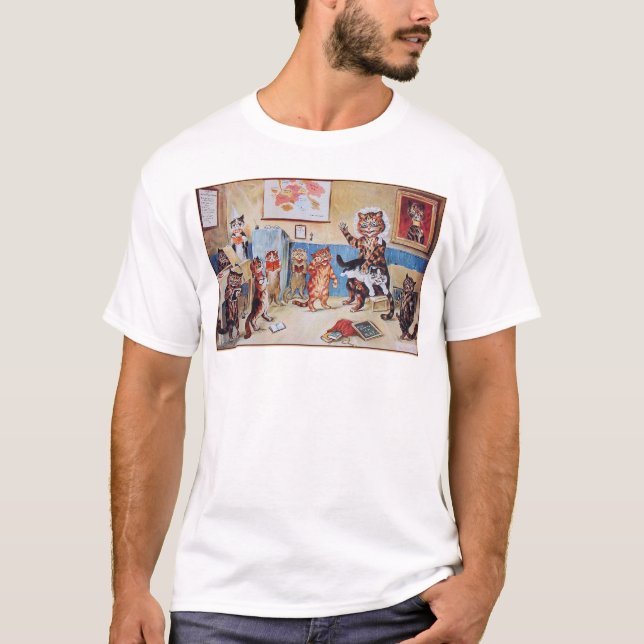 Katt T-shirt: Lönsam katts Tröja (Framsida)