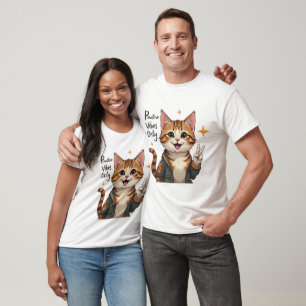 Katt T-skjorta T Shirt