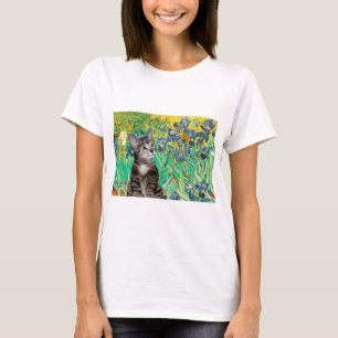 Katt (Tabby 2) - Strykningsmedel Tee Shirt