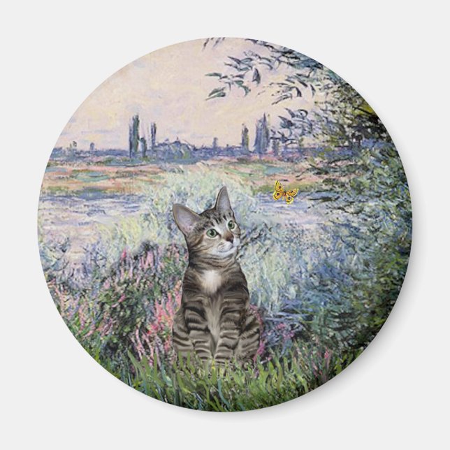 Katt (Tabby 2) - Vid Seine Magnet (Framsidan)