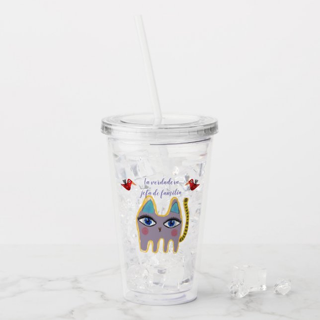Katt Take Away Mugg (Framsida Ice)