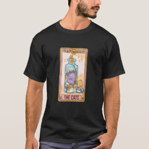 Katt Tarot Kort Rolig Katt Älskare Katt Mamma Katt T Shirt