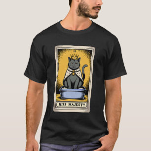 Katt Tarot Kort Väsande Majestät Söt Katt Kattlåda T Shirt