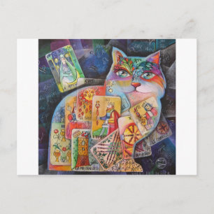 katt-tarot vykort