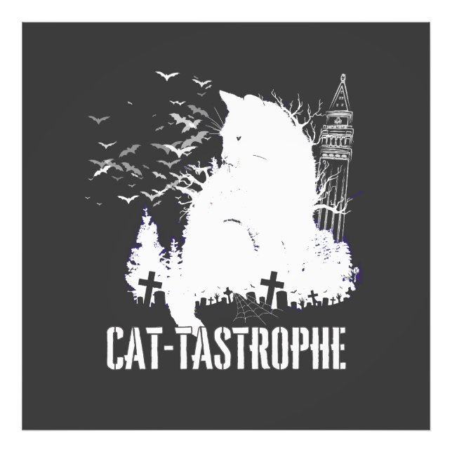 Katt-tastrof - A gotiic Tale.b Fototryck (Framsidan)