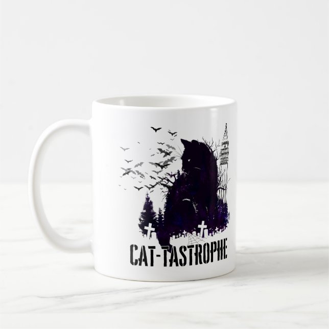 Katt-tastrophe - A gotiic Tale.w. Kaffemugg (Vänster)