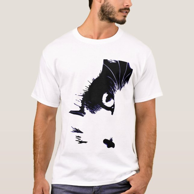 Katt Tee Shirt (Framsida)