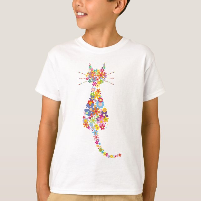 Katt Tee Shirt (Framsida)