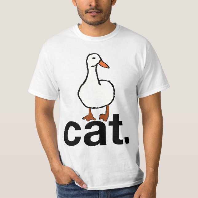 katt tee shirt (Framsida)