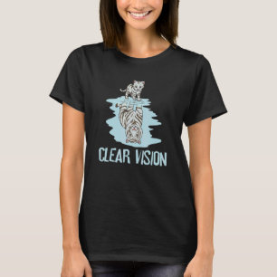 Katt Tiger Bengal Tiger Tydlig Syn Katt Motivation T Shirt