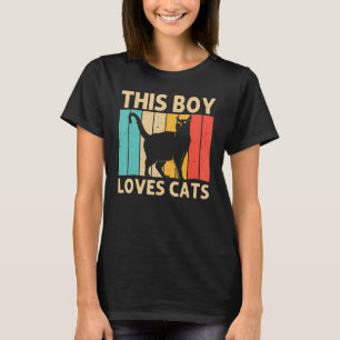 Katt till godisbarn, svart katt till katter t shirt