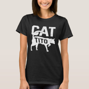 Katt Tito Kattunge Husdjursägare Mjao T Shirt