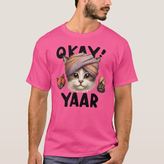 Katt Tjej flicka T Shirt (Framsida)