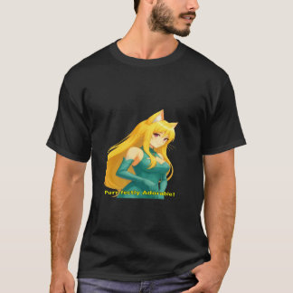 Katt Tjej Kärlek Lång T Shirt