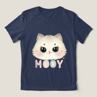 katt tjej t-shirt för tjejer och kvinnor