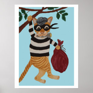 Katt Tjuv Poster