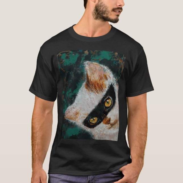 Katt Tjuv T Shirt (Framsida)