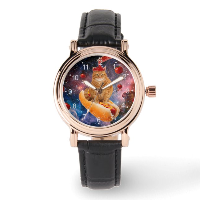 Katt, tomat och hett hundar armbandsur (Framsida)