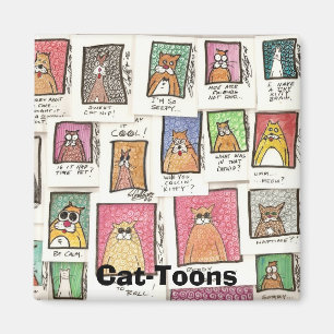 Katt-Toons Magnet
