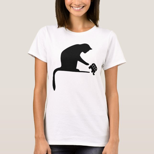 Katt torepublicans t shirt (Framsida)