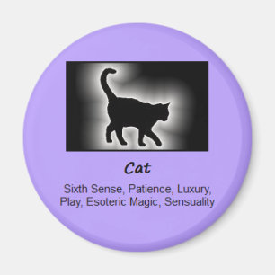Katt totem Animalie: Magnet