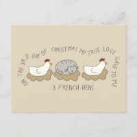 Katt, tredje dagen, 3 Franskar jul