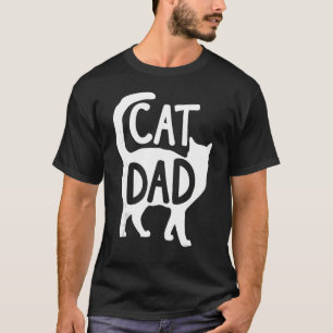 Katt Tröja Pappa Pappa Kattälskare Fars Dag Män Gi