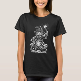 Katt trollkarl t shirt