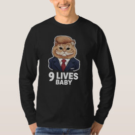 Katt Trump 9 Liv Baby T Shirt