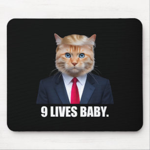Katt Trump 9 Liv Genom Trump 2024 Vinst Seger Vinn Musmatta