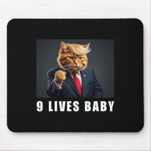 Katt Trump 9 Liv Genom Trump 2024 Vinst Seger Vinn Musmatta