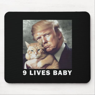 Katt Trump 9 Liv Genom Trump 2024 Vinst Seger Vinn Musmatta