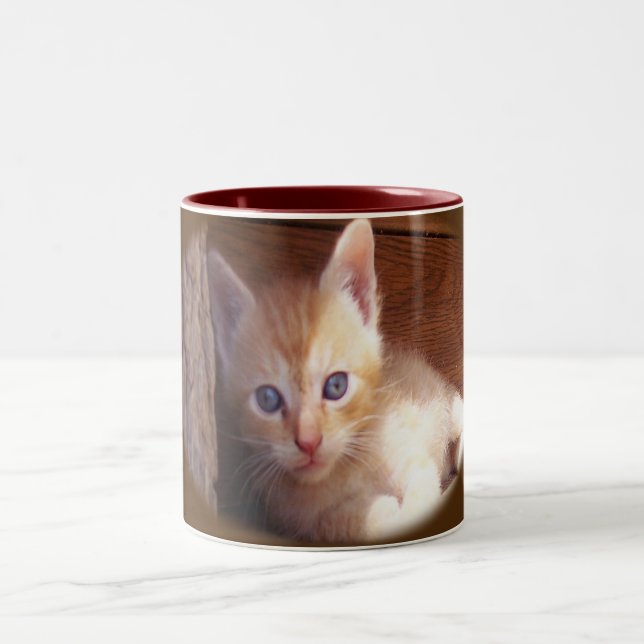 Katt Två-Tonad Mugg (Center)