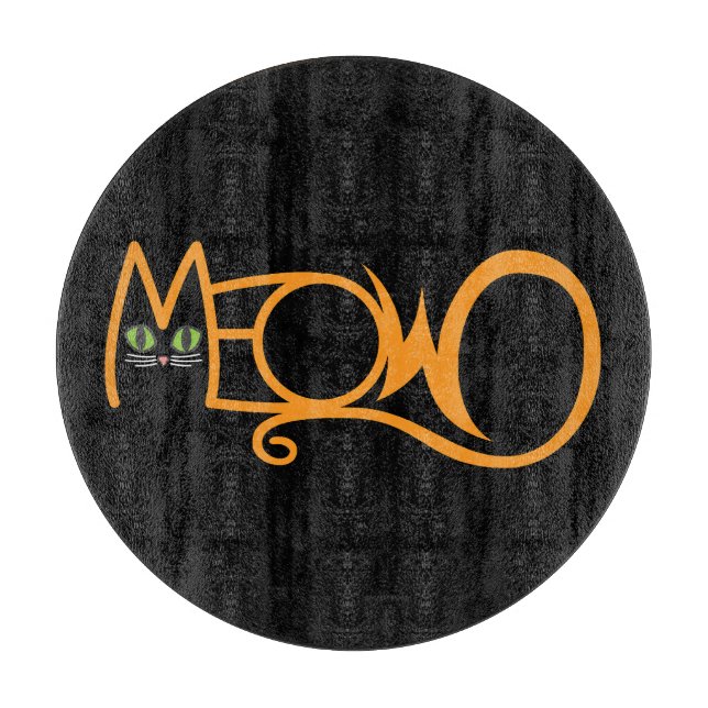 Katt Typografi Orange (Framsidan)