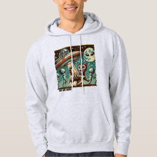 Katt UFO Selfie: Vintage Invasion (Manar Hoodie) Hoodie