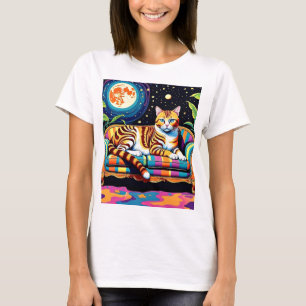Katt under stjärnorna 2 t shirt